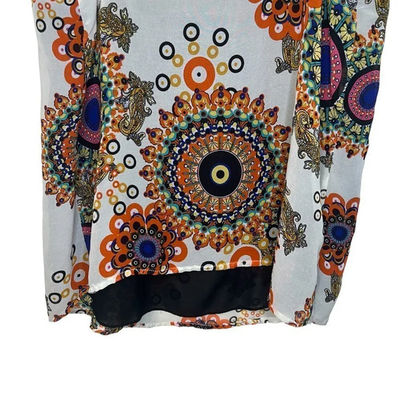 Sans Souci Boho Multicolored Camisole Size Medium - Picture 4 of 6